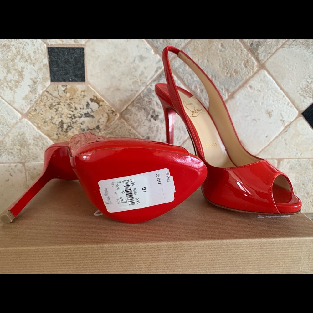 Christian Louboutin Flo Sling 120